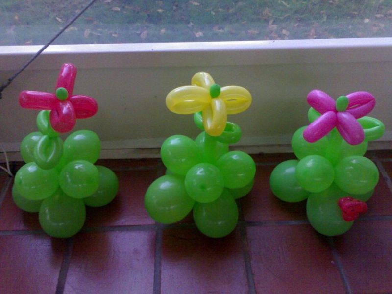 Decoração com balões