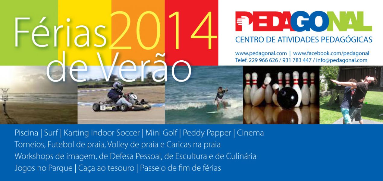 Programa de férias de verão para crianças