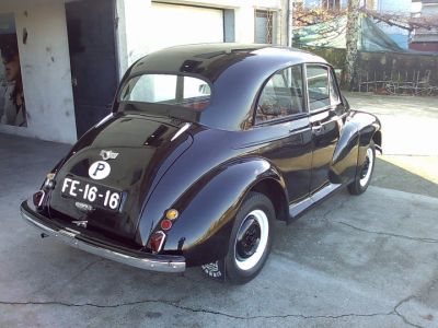 Morris Minor MM Tourer de 1949 farois faixos