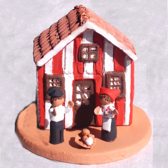 Presépios em casas tradicionais