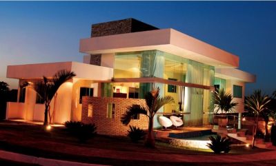 casas pré fabricadas de fibra à prova de fogo