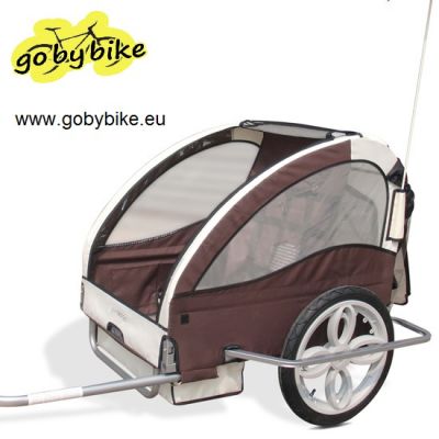 Atrelado reboque de bicicleta para 2 crianças NOVO