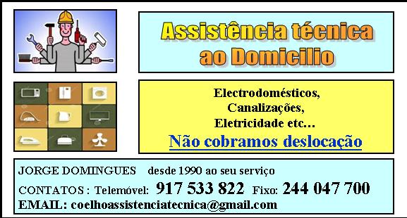 Assistência técnica ao domicilio 