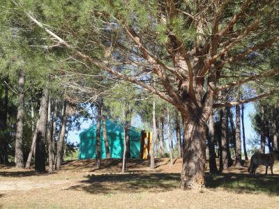 Para um fim-de-semana ou para mais tempo, arrendamento de casas e yurt, com ou sem meia pensão.