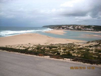 ARRENDO APARTAMENTO T-0 ESTUDIO FRENTE AO MAR E LAGOA DE ÓBIDOS NA PRAIA DO BOM-SUCESSO-VAU-ÓBIDOS