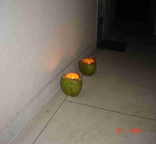 Lamparinas a Óleo de Soja Shalom