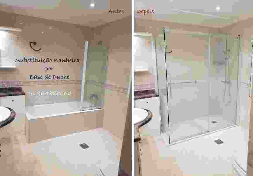 Executamos Substituição Banheira por Base de Duche