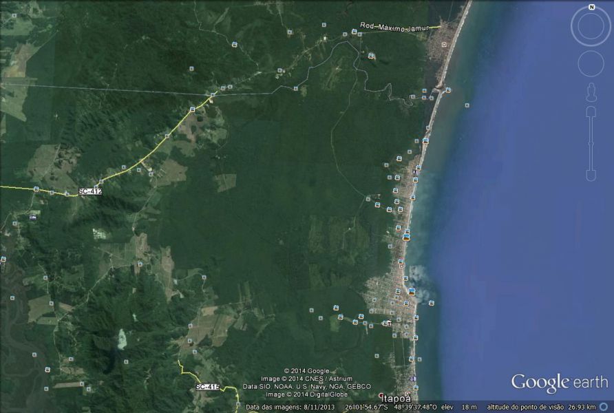 área 11.000.000 m² perto do porto itapoá,sc brasil valor R$ 1.70 centavos o m²