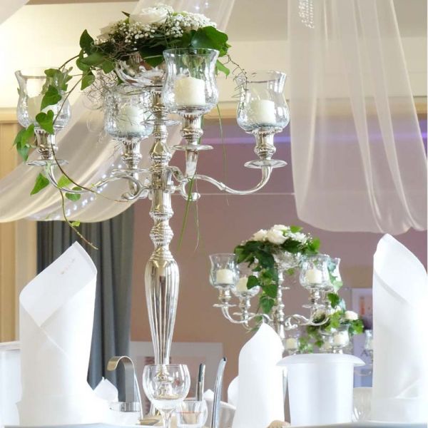 Castiçal 75cm com 5 braços