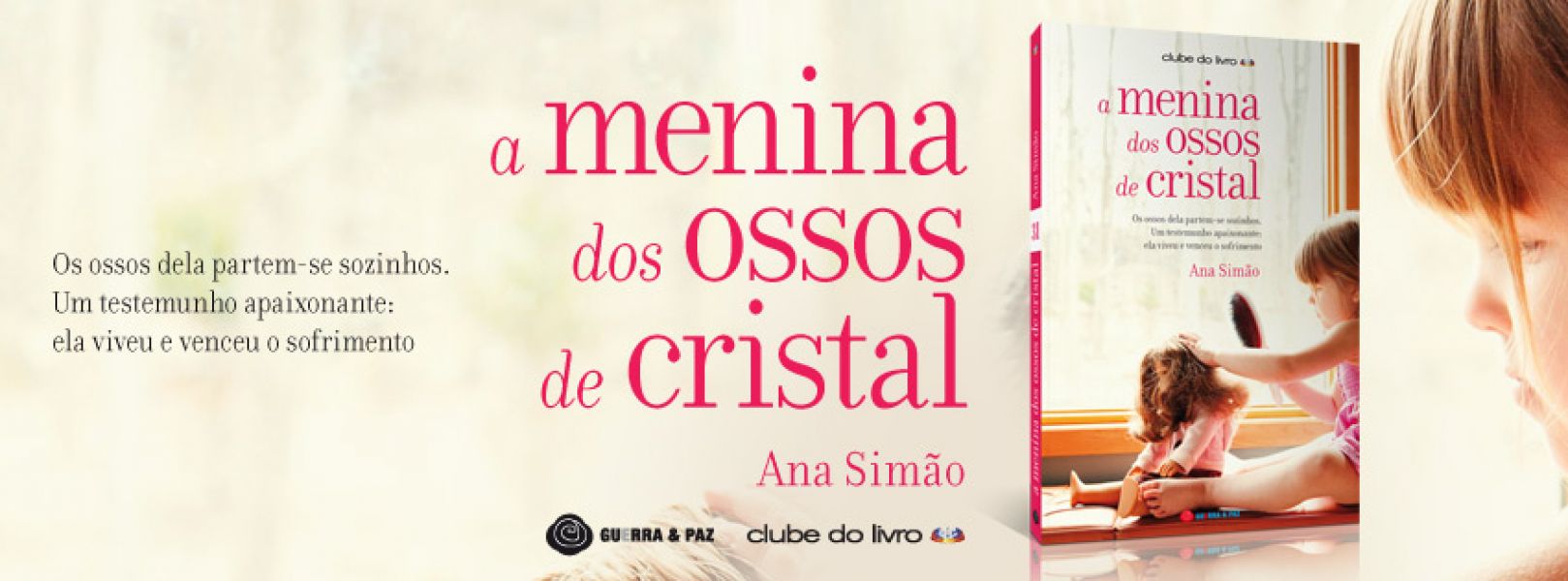 Livro 'A Menina dos Ossos de Cristal'