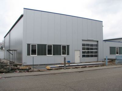 pavilhões metálicos