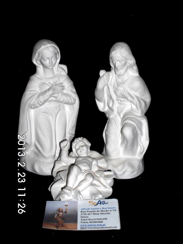 Gesso - Peças para pintar e ornamentos...