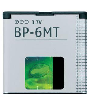 Bateria BP-6MT (BP6MT) - E51 - N81 - N81 8GB - N82   Modelo usado nos telemóveis E51 - N81 - N81 8GB