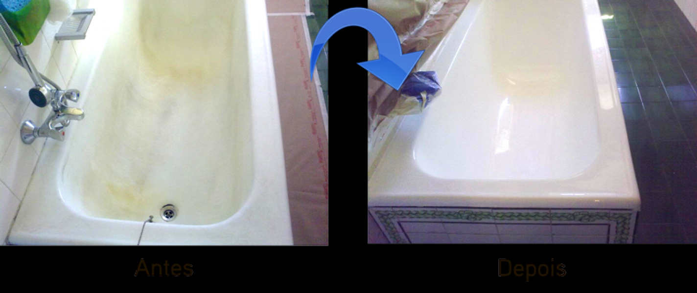 Renovação banheiras, bases de duche, polibans. Restauro, esmaltagem, vitrificação.