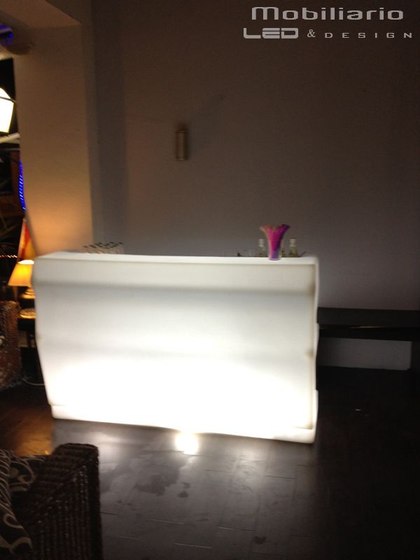 Balcão bar luz led