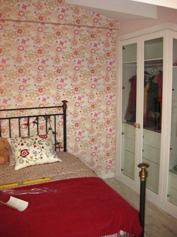 Aplicação de papel de parede