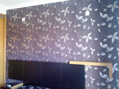 Nuno aplicador de papel de parede e murais