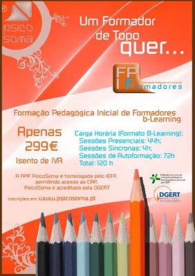 Formação Pedagógia Inicial de Formadores CAP Aveiro