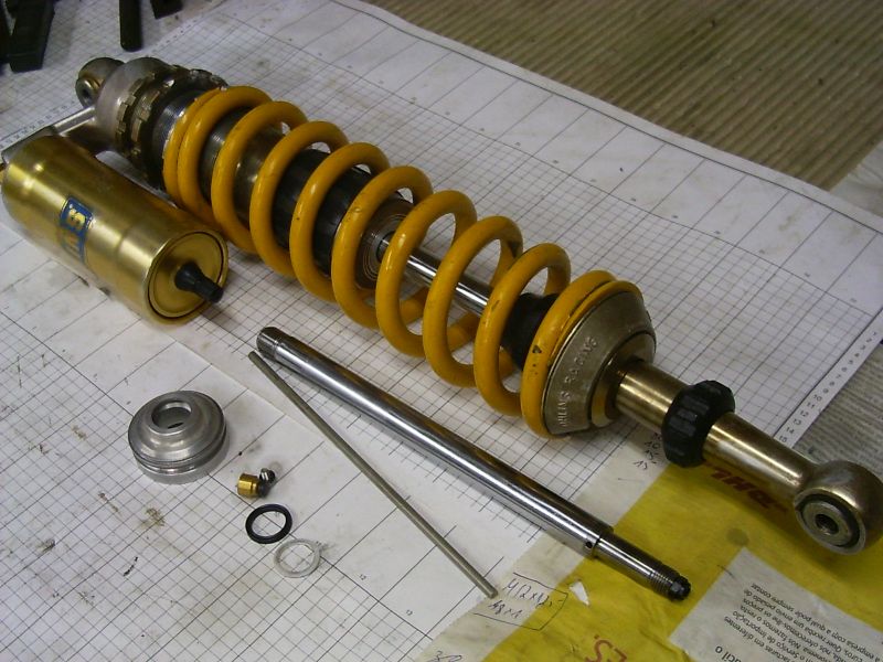 Amortecedor central  moto