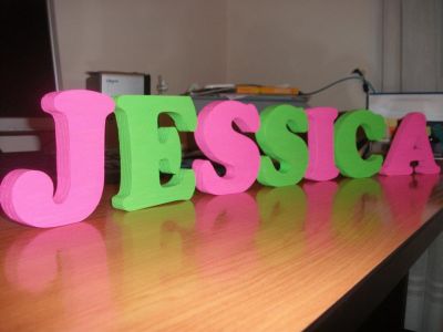 Letras Decorativas 100% madeira