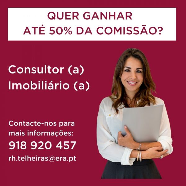 Consultor Imobiliário m/f - NOVAS CONDIÇÕES