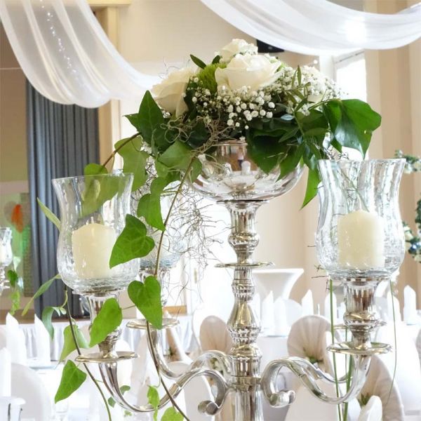 Castiçal 75cm com 5 braços