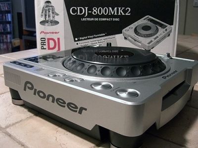 Nueva Marca 2x Pioneer CDJ-1000MK3 & 1x DJM-800 MEZCLADOR DJ PAQUETE........$850