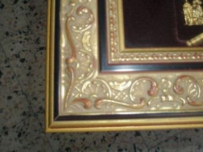 Quadro Retratando a Via Sacra de Jesus Cristo