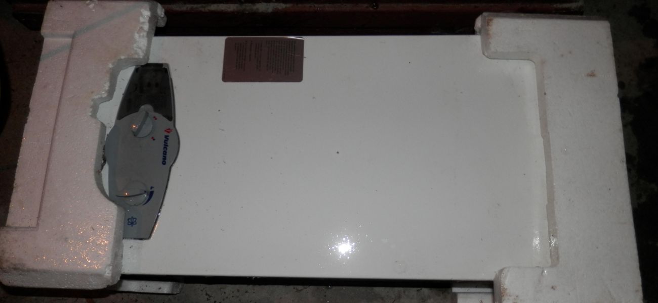 Caldeira Mural Roca + Esquentador Vulcano