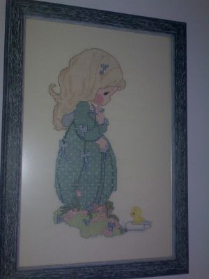 Quadros em ponto cruz