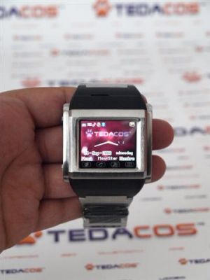 RELOGIO TELEMOVEL TELEFONE CELULAR DE PULSO TEDACOS RJMETGSM LIVRE GPRS BLUETOOTH 