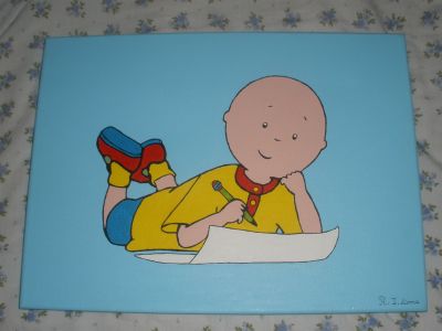 Telas pintadas à mão da Hello Kitty e Ruca