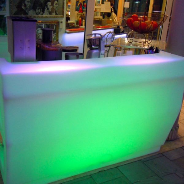 Balcão bar luz led