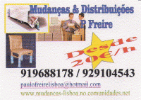 Mudanças desde 20€/hora 919688178 Lisboa Cascais Carcavelos Oeiras Queluz Alges