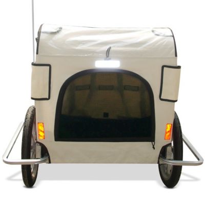 Atrelado de bicicleta para 2 crianças NOVO