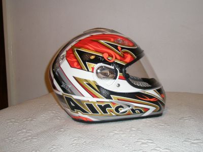 Capacete Airoh Dragon Wiizard Red tamanho M