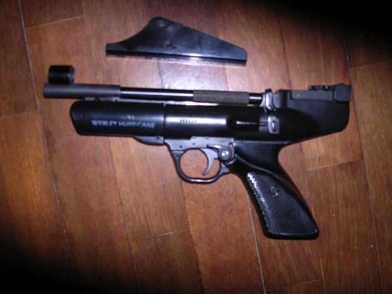 Pistola de Pressão de Ar de Competição Desportiva Webley Hurricane