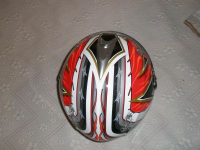 Capacete Airoh Dragon Wiizard Red tamanho M