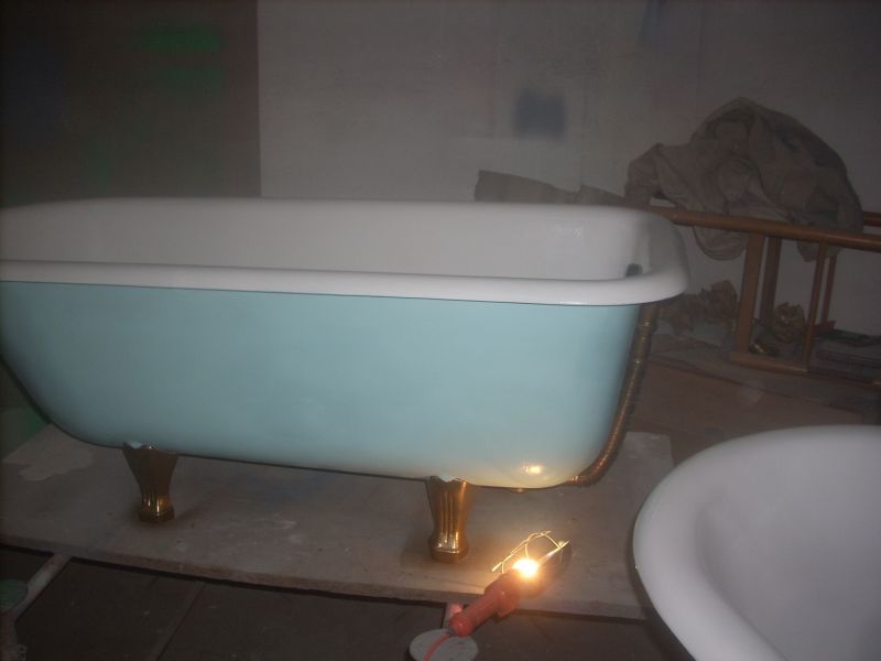 Banheiras Victorianas com pés (restauradas)