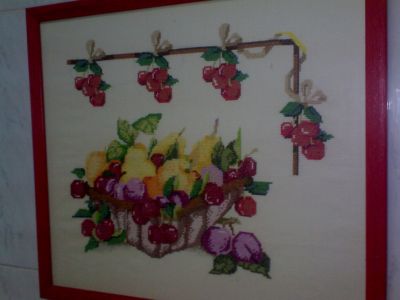 Quadros em ponto cruz