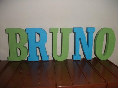 Letras Decorativas 100% madeira