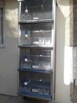 VIVEIROS EM ZINCO - OPTIMO PREÇO - COMO NOVOS - (DESISTENCIA)