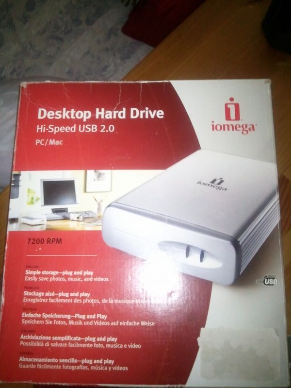 Disco externo Iomega 16GB 