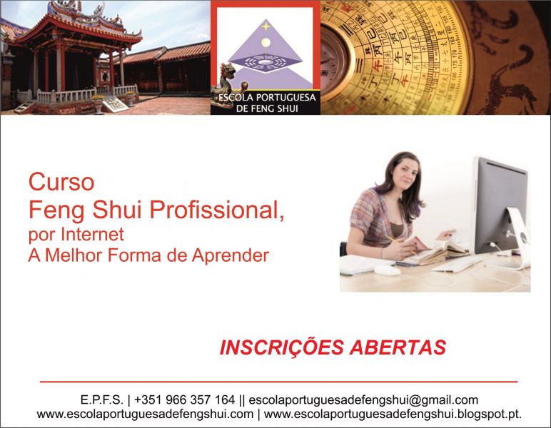 Curso Profissional de Feng Shui, por internet