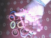 Pulseiras fios de telefone 