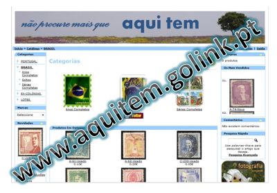 Filatelia - Loja Aqui Tem