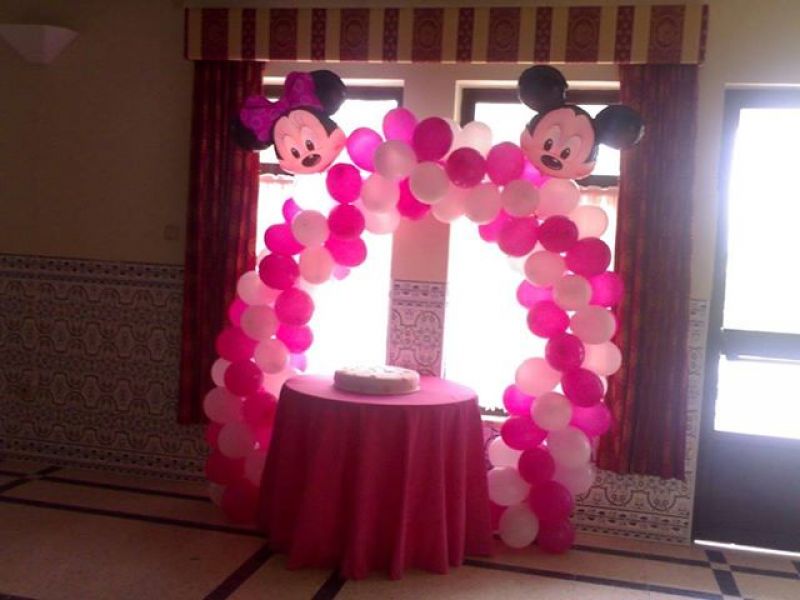 Decoração com balões