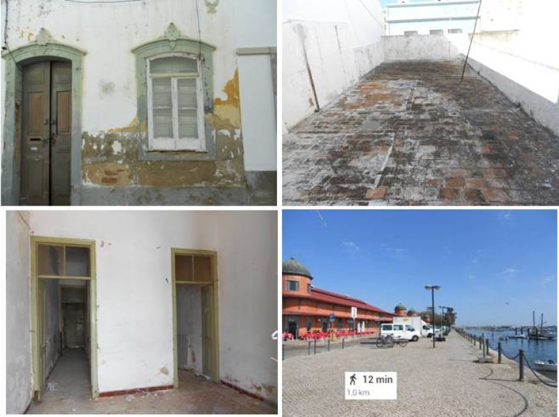 Casa tipica T2 com 64 m2 para arranjar em Olhão