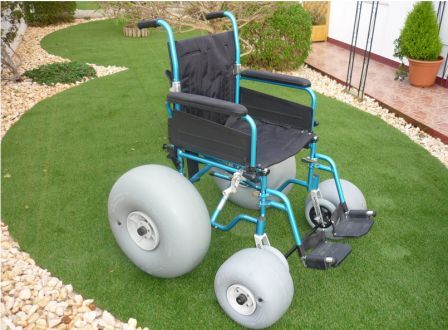 Cadeira de Rodas para a Praia e Todo o Terreno
