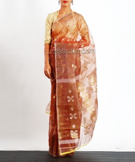 Online shopping for pure jamdhani silk sarees by unnatisilks